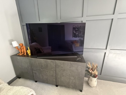 Ikea besta unit with - tv,
