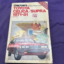 Chiltons Repair Manual Toyota