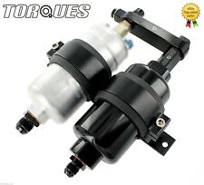 Black Fuel Pump and Billet High Flow Filter Assembly Without Pump Fits Bosch 044