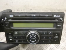 2009 NISSAN QASHQAI RADIO CD PLAYER BLUETOOTH HEAD UNIT 28185JD05A