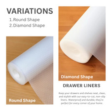 5M Non-Slip Drawer Shelf Liner