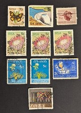 Africa postage stamps, South