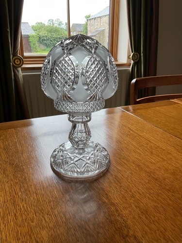 Art deco vintage cut glass - art,