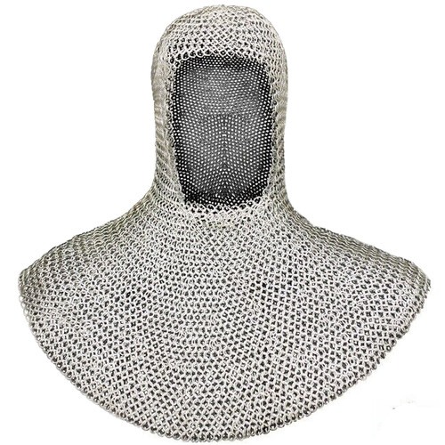 Chainmail coif hood knight - hood,