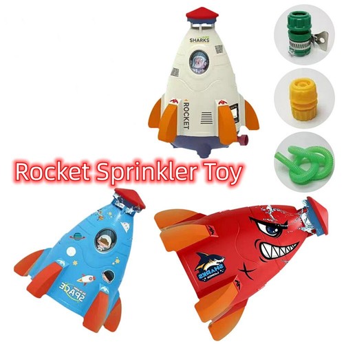 Rocket sprinkler toy - sprinkler,