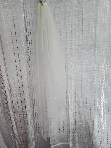 Wedding veil with - veil, crystals