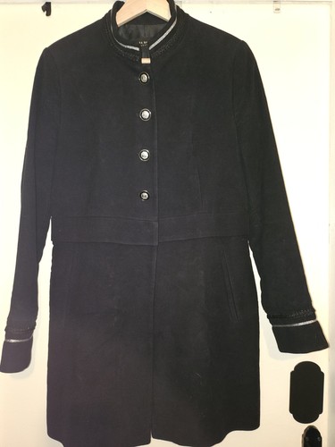 Zara black velvet military - velvet,