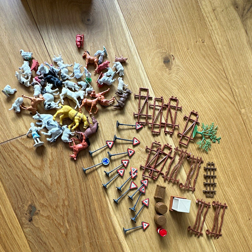 Plastic toy farm - &, countryside