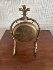 Vintage Brass Gong With Prince