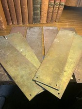 8 matching door plates