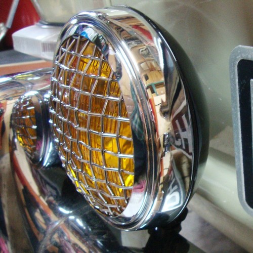 Spot light amber with - light, vintage