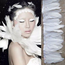 2m Goose Feather Fringe Trim