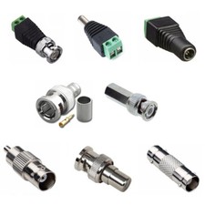 CCTV CONNECTOR BNC COAX CRIMP