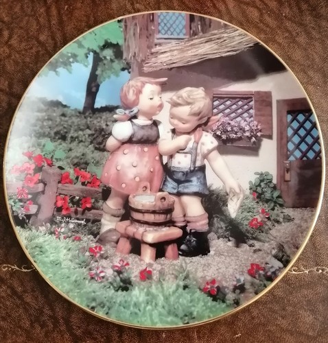 Hummel collectable plate - mj,