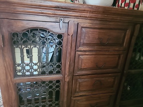 Solid oak dresser - solid,