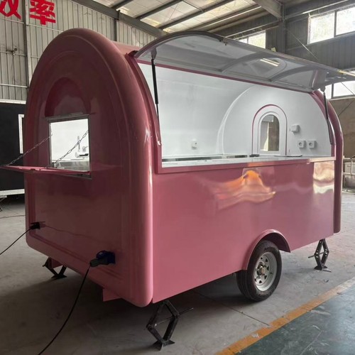 Custom single axle pink - single,