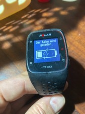 Polar M430 GPS Running Watch Heart Rate Monitor Black with Charging Cable and New Strap