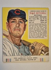 1953 Red Man Baseball Card