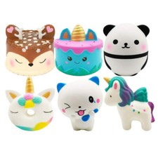 Kawaii Soft Slow Rising Jumbo Cake Panda Squishys Squeeze Kid Toys Stress Gift