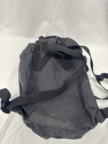Fjallraven black backpack - black,