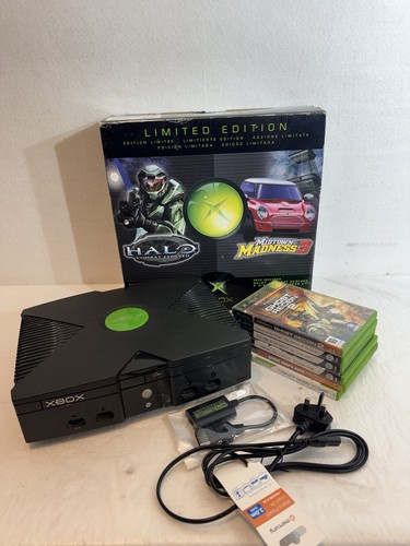 Original xbox console bundle - xbox,