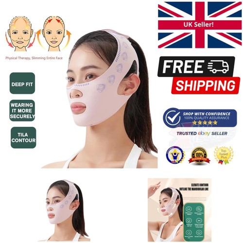 Line mask chin cheek - v,
