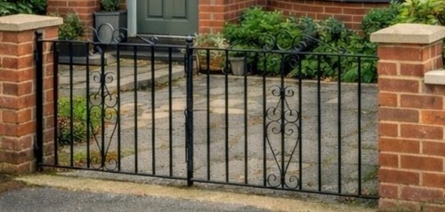 Driveway double metal iron - metal,