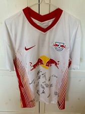 RB Leipzig jersey signed team signed shirt no matchworn