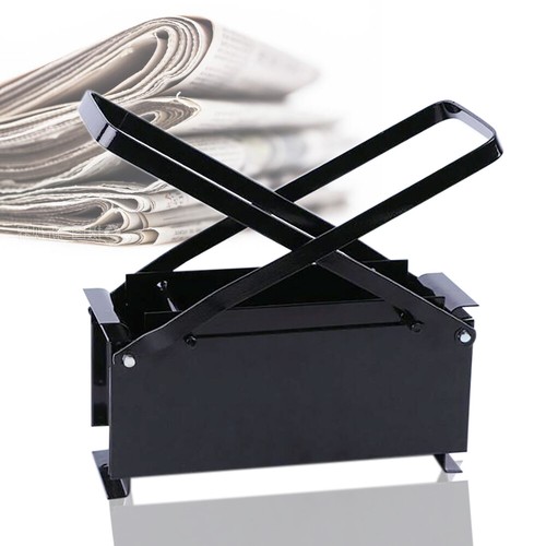Black briquette maker - black, iron