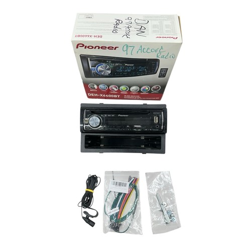 Tested pioneer deh x6600bt - pioneer, cd