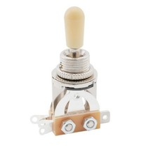 3 Way Toggle Switch Electric Guitar Pickup Selector LP SG 335 etc With Cream Tip