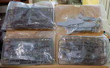 Airfix 1/72 Quartet of Late War Fighters Sealed in Bags 3 from the D-Day set