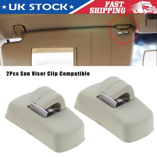 Sun visor hook clip bracket - hook,