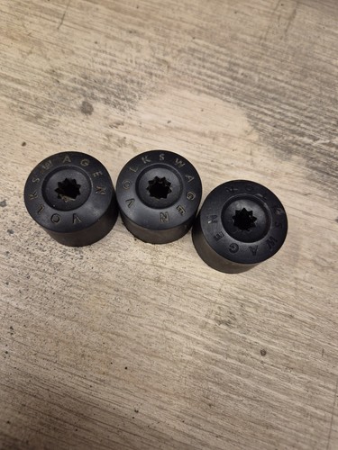 Volkswagen wheel bolt caps - vw,