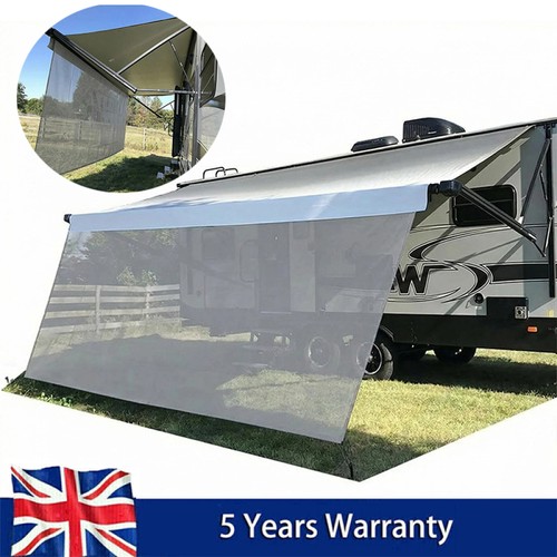 Awning sun shade screen - rv,