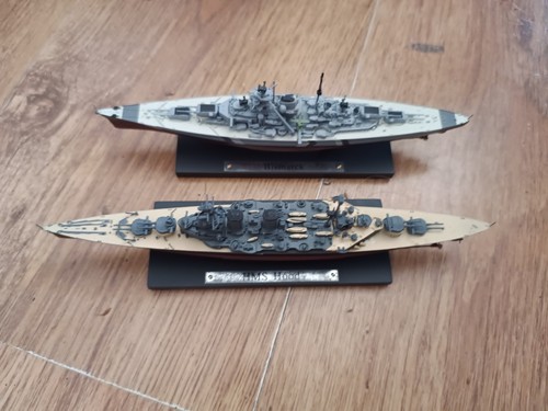 Hms hood model - hood, and