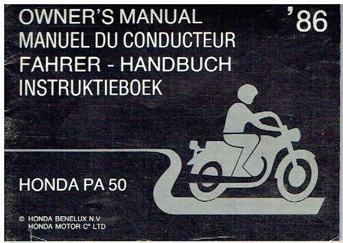 Honda pa50 orig - honda,