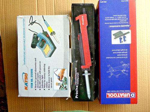 Temp adjust soldering iron