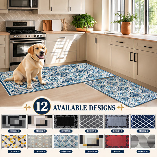 Washable non slip kitchen - non-slip, mats