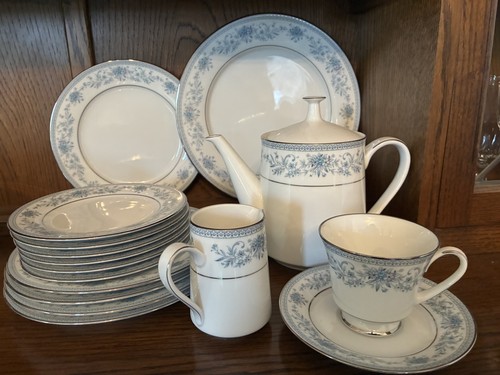 Noritake blue hill - hill, fine