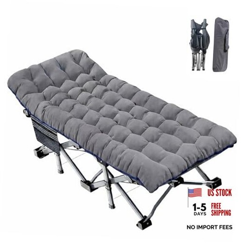 Xxl camping cot for adults - cot,