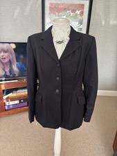 Navy Lighter Weight Wool Navy Hunt/ Comp Jacket Vgc 38”(14)Ladies