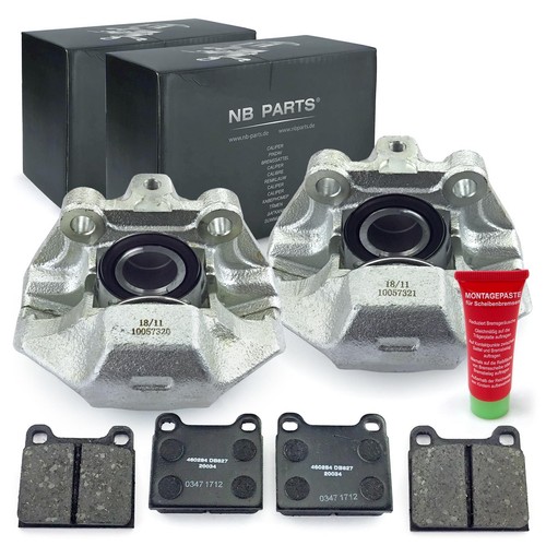 Front disc brake caliper pad - disc,