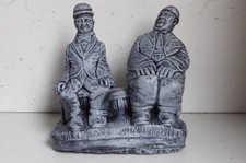 Stone Laurel & Hardy Garden Ornament Fun Garden Statue