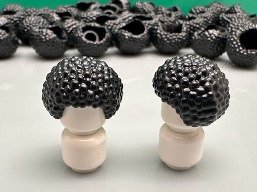 Lego bushy bubble style hair - bushy,