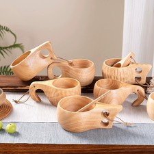 Wooden Handcraft Cup Milk