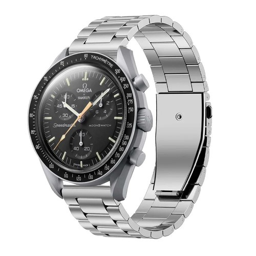 Moonswatch silver steel - moonswatch,