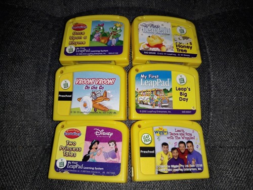 First leappad cartridges - my,
