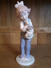 Vintage NAO Little Girl With A