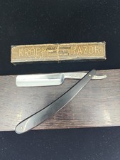 Kropp Straight Razor Made &